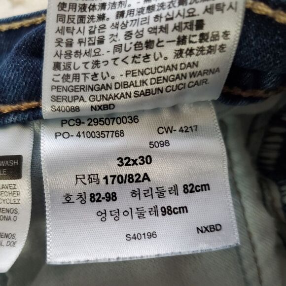 Levi's 502 Taper Fit Men's Jeans sz 32x27 - Picture 14 of 15